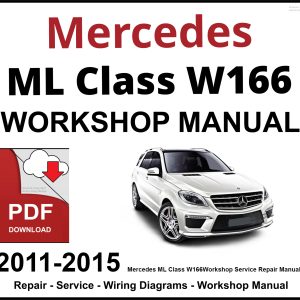 Mercedes ML Class W166 Workshop and Service Manual
