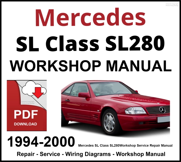 Mercedes SL Class SL280 1994-2000 Workshop and Service Manual