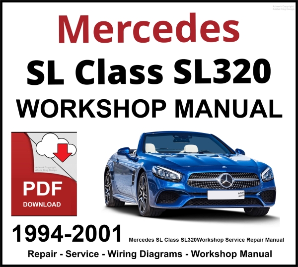 Mercedes SL Class SL320 1994-2001 Workshop and Service Manual