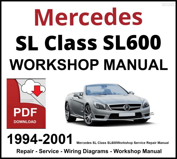 Mercedes SL Class SL600 Workshop and Service Manual