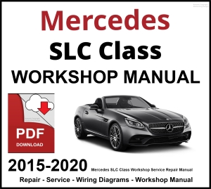 Mercedes SLC Class Workshop and Service Manual