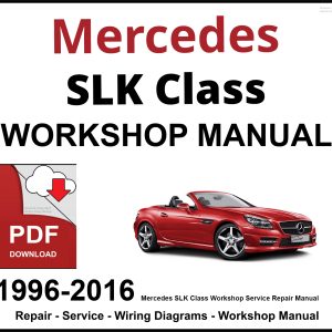 Mercedes SLK Class Workshop and Service Manual