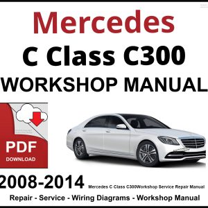 Mercedes C Class C300 Workshop and Service Manual