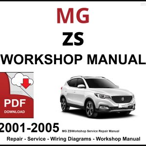 MG ZS Workshop and Service Manual