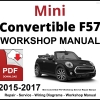 Mini Convertible F57 Workshop and Service Manual 2015-2017