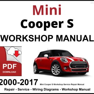 Mini Cooper S Workshop and Service Manual