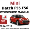 Mini Hatch F55 F56 Workshop and Service Manual 2014-2017