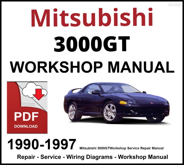 Mitsubishi 3000GT Workshop and Service Manual 1990-1997 PDF