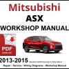 Mitsubishi ASX Workshop and Service Manual 2013-2015