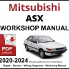 Mitsubishi ASX 2020-2024 Workshop and Service Manual PDF