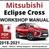 Mitsubishi Eclipse Cross 2018-2021 Workshop and Service Manual PDF