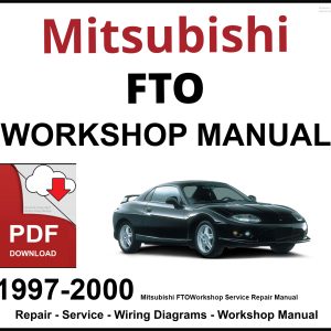 Mitsubishi FTO 1997-2000 Workshop and Service Manual PDF