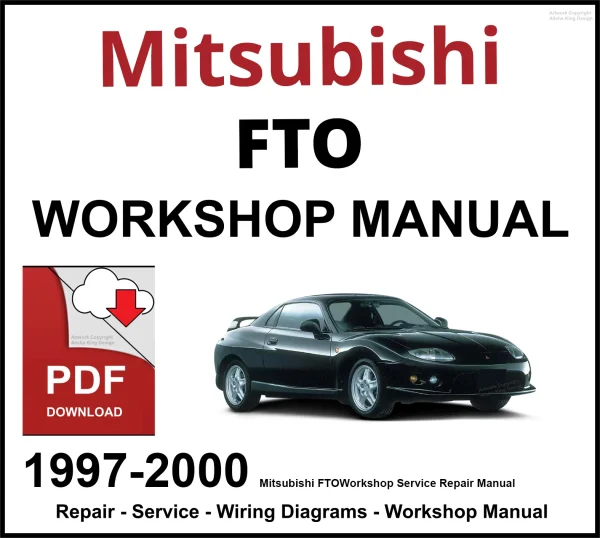 Mitsubishi FTO 1997-2000 Workshop and Service Manual PDF