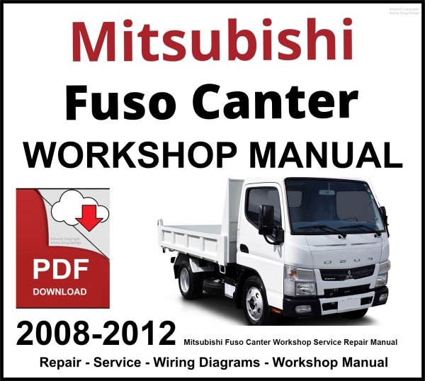 Mitsubishi Fuso Canter 2008-2012 Workshop Manual PDF