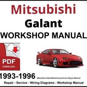 Mitsubishi Galant 1993-1996 Workshop and Service Manual PDF