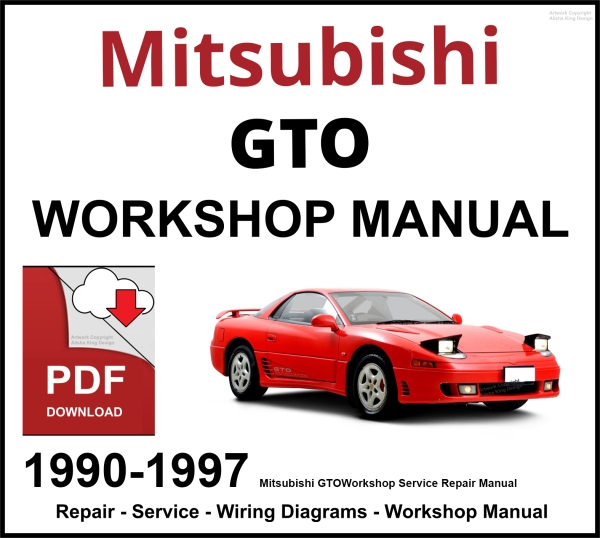 Mitsubishi GTO 1990-1997 Workshop and Service Manual PDF