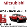 Mitsubishi i-MiEV 2011-2017 Workshop and Service Manual PDF