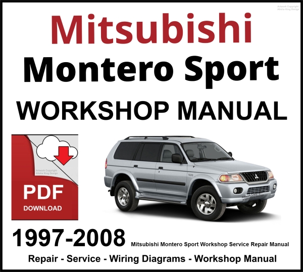 Mitsubishi Montero Sport 1997-2008 Workshop and Service Manual PDF