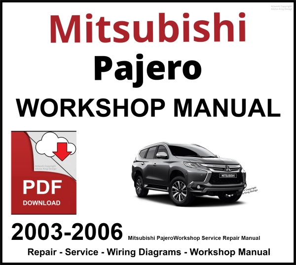 Mitsubishi Pajero Workshop and Service Manual PDF