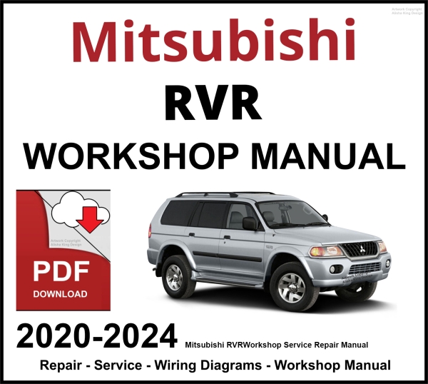 Mitsubishi RVR 2020-2024 Workshop and Service Manual PDF