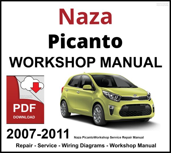 Naza Picanto 2007-2011 Workshop and Service Manual PDF