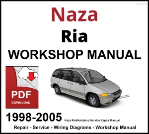 Naza Ria 1998-2005 Workshop and Service Manual PDF