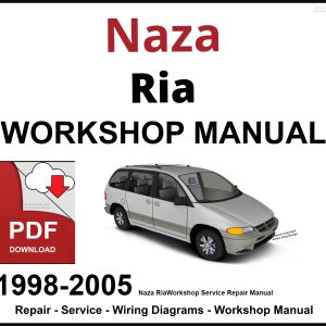 Naza Ria 1998-2005 Workshop and Service Manual PDF