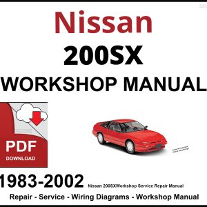 Nissan 200SX Workshop and Service Manual 1983-2002 PDF