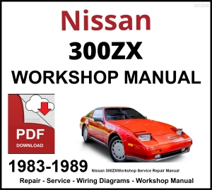 Nissan 300ZX Workshop and Service Manual 1983-1989 PDF