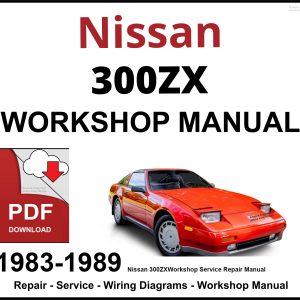 Nissan 300ZX Workshop and Service Manual 1983-1989 PDF