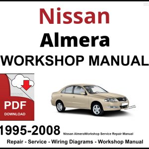 Nissan Almera 1995-2008 Workshop and Service Manual PDF