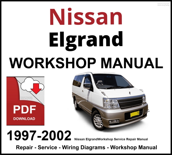 Nissan Elgrand 1997-2002 Workshop and Service Manual PDF