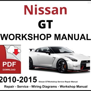 Nissan GT-R Workshop and Service Manual PDF 2010-2015