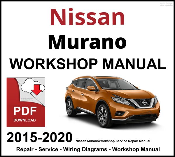 Nissan Murano 2015-2020 Workshop and Service Manual PDF