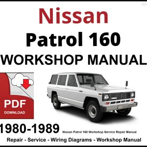 Nissan Patrol 160 Workshop and Service Manual 1980-1989 PDF