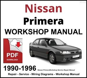 Nissan Primera 1990-1996 Workshop and Service Manual PDF