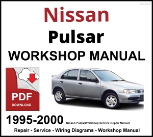 Nissan Pulsar 1995-2000 Workshop and Service Manual PDF