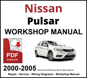 Nissan Pulsar 2000-2005 Workshop and Service Manual PDF