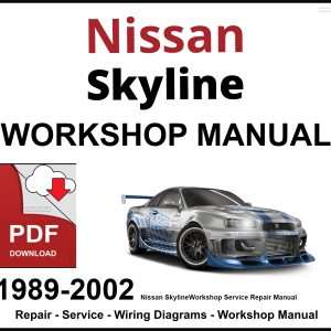 Nissan Skyline 1989-2002 Workshop and Service Manual PDF