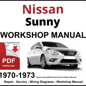Nissan Sunny Workshop and Service Manual 1970-1973 PDF