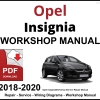 Opel Insignia Workshop and Service Manual 2018-2020 PDF