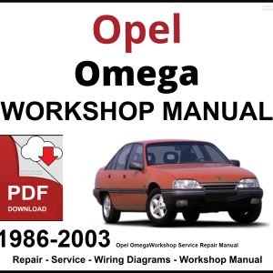 Opel Omega 1986-2003 Workshop and Service Manual