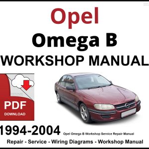 Opel Omega B Workshop and Service Manual 1994-2004 PDF