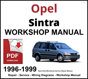 Opel Sintra 1996-1999 Workshop and Service Manual