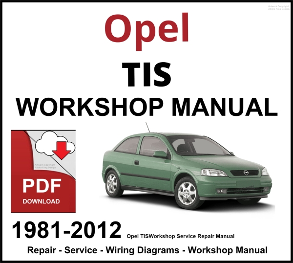 Opel TIS 2000 Workshop and Service Manual 1981-2012