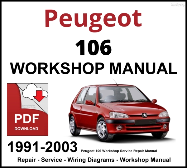 Peugeot 106 Workshop and Service Manual 1991-2003