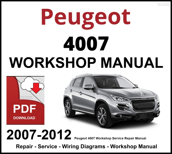 Peugeot 4007 Workshop and Service Manual 2007-2012 PDF