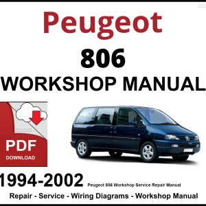 Peugeot 806 Workshop and Service Manual 1994-2002