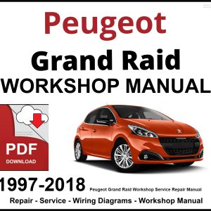 Peugeot Grand Raid Workshop and Service Manual 1997-2015