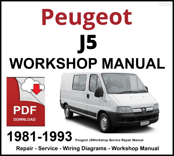 Peugeot J5 Workshop and Service Manual PDF 1981-1993